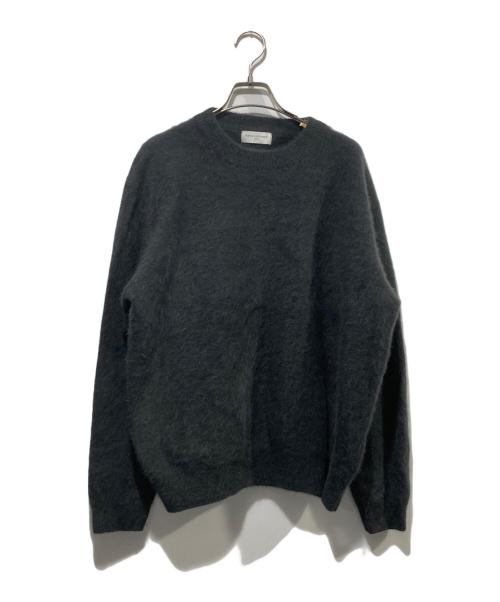 rencontrant（レンコントラント）rencontrant (レンコントラント) フォックスウールシャギークルーネックニット グレー サイズ:freeの古着・服飾アイテム