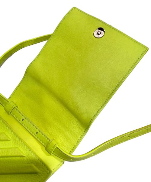 BALENCIAGA（バレンシアガ）BALENCIAGA (バレンシアガ) Car Phone Holder/カーフォンフォルダー イエローの古着・服飾アイテム