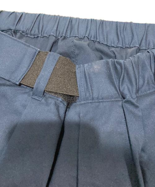 Graphpaper（グラフペーパー）Graphpaper (グラフペーパー) Stretch Typewriter Wide Chef Pants ネイビー サイズ:Sの古着・服飾アイテム