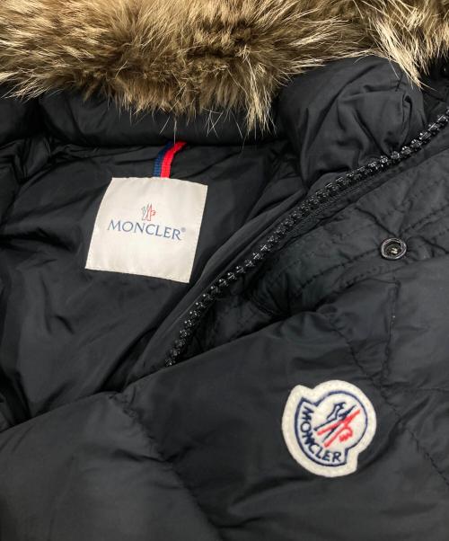 MONCLER（モンクレール）MONCLER (モンクレール) CLUNY ダウンジャケット ブラック サイズ:4の古着・服飾アイテム