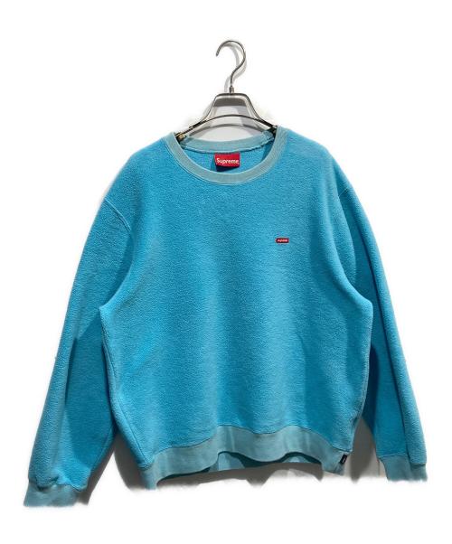 SUPREME（シュプリーム）Supreme (シュプリーム) POLARTEC SMALL BOX LOGO FLEECE CREWNECK スカイブルー サイズ:Ｍの古着・服飾アイテム