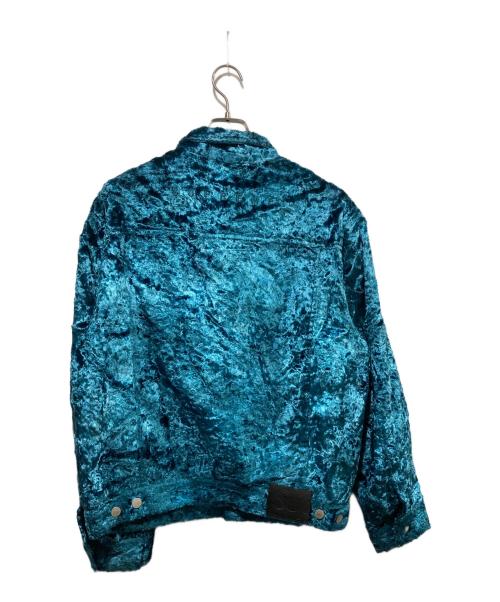 SUPREME（シュプリーム）Supreme (シュプリーム) Fuzzy Pile Trucker Jacket ブルー サイズ:Ｌの古着・服飾アイテム