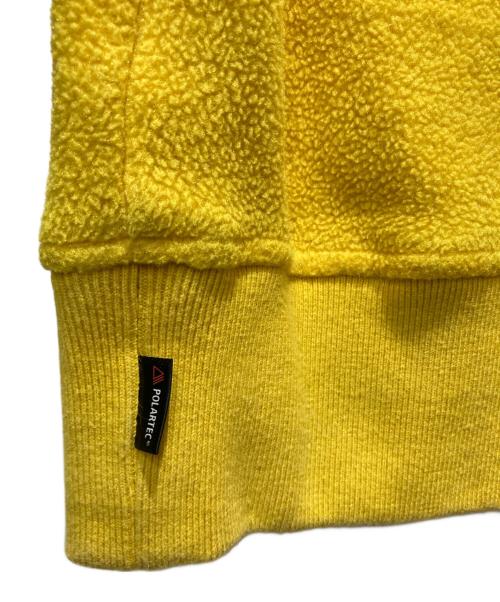 SUPREME（シュプリーム）SUPREME (シュプリーム) Polartec Hooded Sweatshirt イエロー サイズ:Sの古着・服飾アイテム