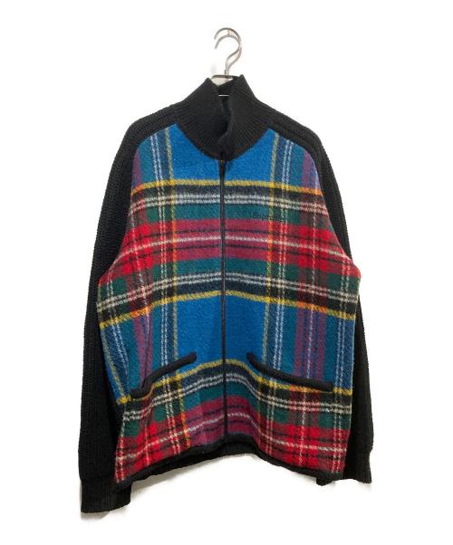 SUPREME（シュプリーム）Supreme (シュプリーム) ニットジャケット ブラック サイズ:Ｌの古着・服飾アイテム