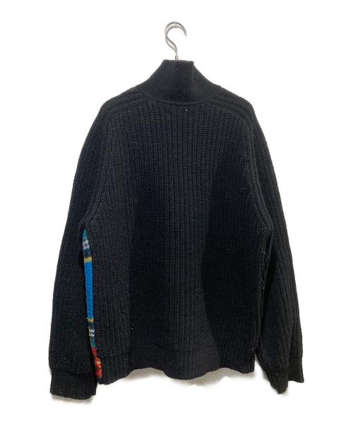 SUPREME（シュプリーム）Supreme (シュプリーム) ニットジャケット ブラック サイズ:Ｌの古着・服飾アイテム