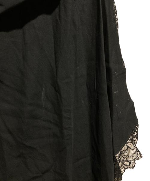 MM6 Maison Margiela（エムエムシックスメゾンマルジェラ）MM6 Maison Margiela (エムエムシックス メゾンマルジェラ) レイヤードスカート ネイビー サイズ:Sの古着・服飾アイテム