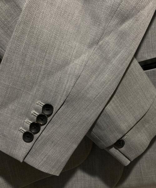 CINOH（チノ）CINOH (チノ) レイヤードデザイントリムテーラードジャケット グレー サイズ:38の古着・服飾アイテム