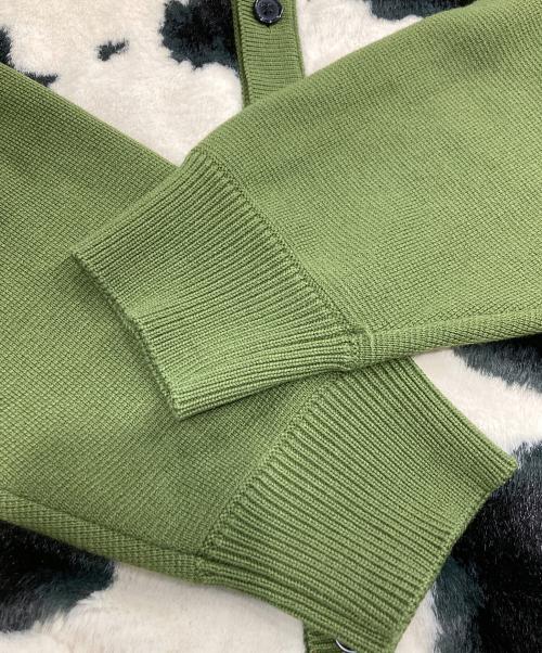 SUPREME（シュプリーム）SUPREME (シュプリーム) 21SS Cow Print Cardigan グリーン サイズ:Lの古着・服飾アイテム