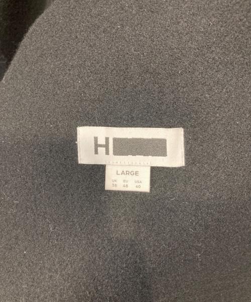 H BEAUTY&YOUTH（エイチ ビューティー&ユース）H BEAUTY&YOUTH (エイチ ビューティー&ユース) WOOL CASHMERE WORKY JACKET ブラック サイズ:Lの古着・服飾アイテム