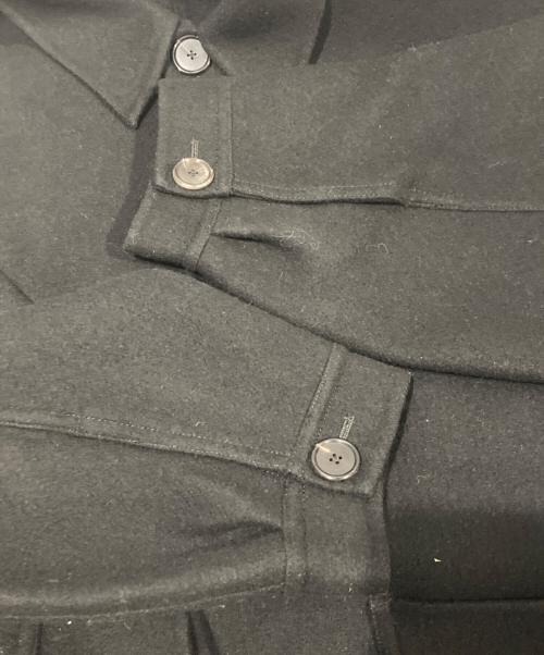 H BEAUTY&YOUTH（エイチ ビューティー&ユース）H BEAUTY&YOUTH (エイチ ビューティー&ユース) WOOL CASHMERE WORKY JACKET ブラック サイズ:Lの古着・服飾アイテム