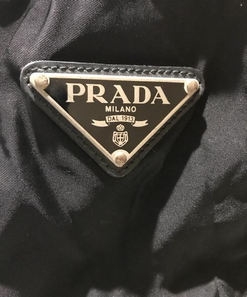 PRADA（プラダ）PRADA (プラダ) ナイロンボストンバッグ ブラック サイズ:45×25の古着・服飾アイテム