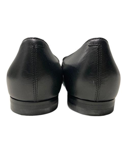 GUCCI（グッチ）GUCCI (グッチ) ポインテッドホースビットローファー ブラック サイズ:361/2の古着・服飾アイテム