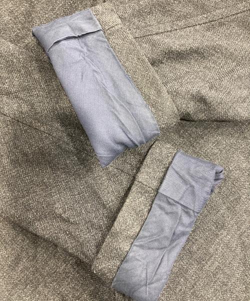 COMME des GARCONS HOMME PLUS（コムデギャルソンオムプリュス）COMME des GARCONS HOMME PLUS (コムデギャルソンオムプリュス) 90’Sウールステンカラーコート グレー サイズ:Ｌの古着・服飾アイテム