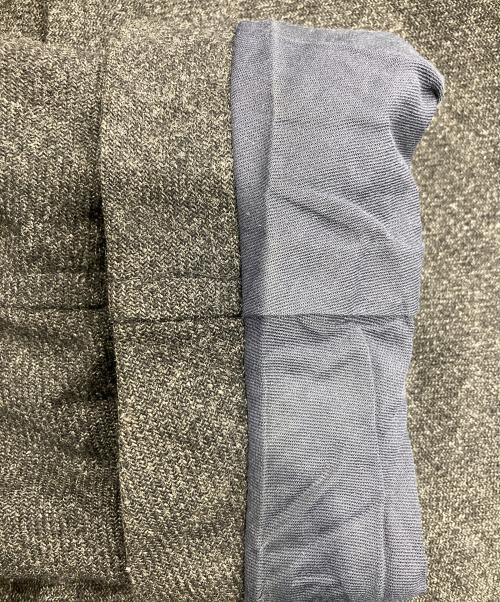 COMME des GARCONS HOMME PLUS（コムデギャルソンオムプリュス）COMME des GARCONS HOMME PLUS (コムデギャルソンオムプリュス) 90’Sウールステンカラーコート グレー サイズ:Ｌの古着・服飾アイテム