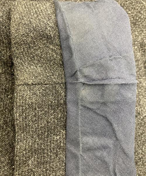 COMME des GARCONS HOMME PLUS（コムデギャルソンオムプリュス）COMME des GARCONS HOMME PLUS (コムデギャルソンオムプリュス) 90’Sウールステンカラーコート グレー サイズ:Ｌの古着・服飾アイテム