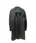 COMME des GARCONS HOMME PLUS（コムデギャルソンオムプリュス）の古着「90’Sウールステンカラーコート」｜グレー
