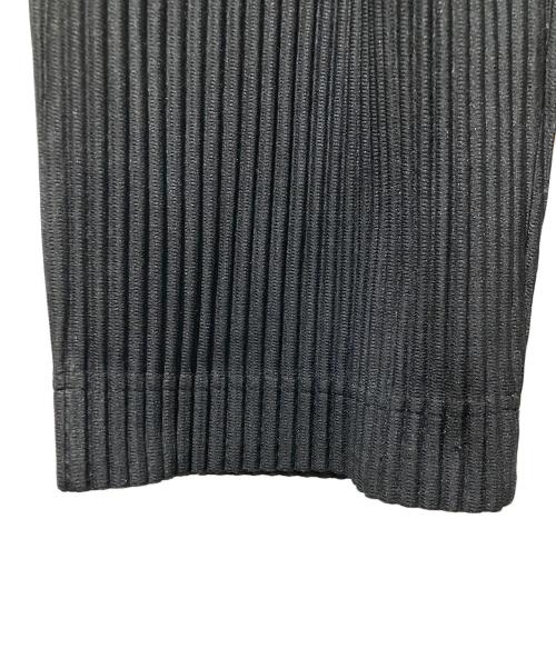 HOMME PLISSE ISSEY MIYAKE（オム プリッセ イッセイ ミヤケ）HOMME PLISSE ISSEY MIYAKE (オムプリッセ イッセイ ミヤケ) 15AW BASICS pleated pants ブラック サイズ:SIZE 2の古着・服飾アイテム