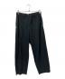 HOMME PLISSE ISSEY MIYAKE（オムプリッセ イッセイ ミヤケ）の古着「15AW BASICS pleated pants」｜ブラック