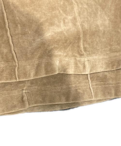 AURALEE（オーラリー）AURALEE (オーラリー) ORGANIC COTTON VELOUR PANTS ベージュ サイズ:5の古着・服飾アイテム