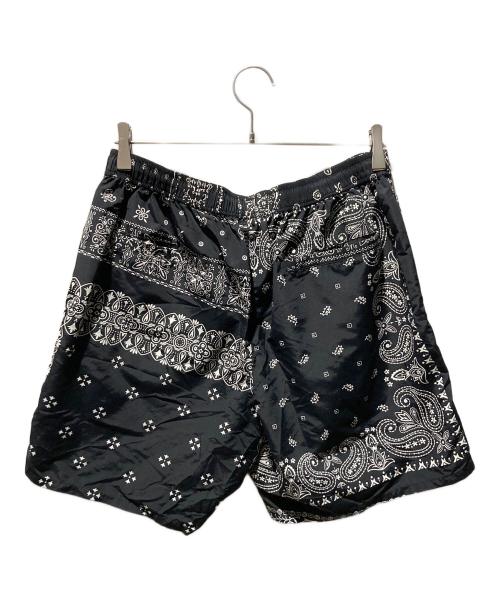 F.C.R.B.（エフシーレアルブリストル）F.C.R.B. (エフシーレアルブリストル) NYLON EASY SHORTS/BANDAN ブラック サイズ:Mの古着・服飾アイテム