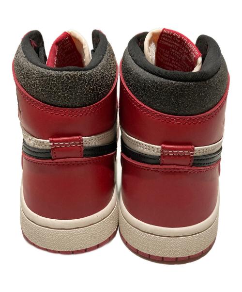 NIKE（ナイキ）NIKE (ナイキ) AIR JORDAN1 RETRO HIGH OG CHICAGO LOST & FOUND ハイカットスニーカー レッド×ブラック サイズ:23.5/US 5Yの古着・服飾アイテム
