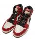 NIKE（ナイキ）の古着「AIR JORDAN1 RETRO HIGH OG CHICAGO LOST & FOUND ハイカットスニーカー」｜レッド×ブラック