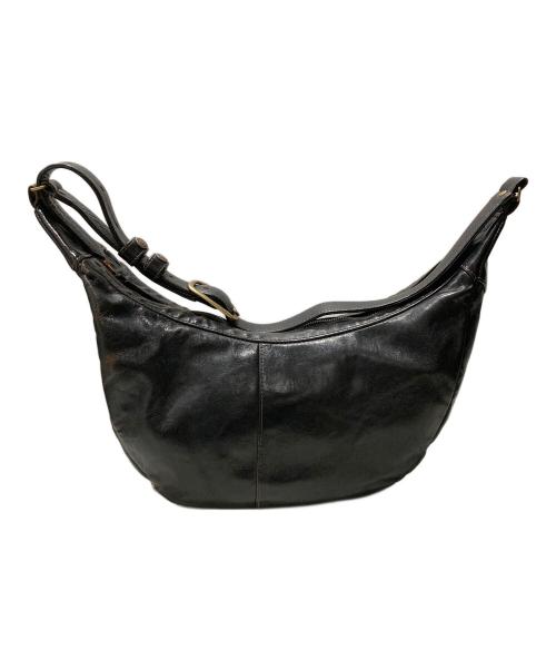 THE FLAT HEAD（ザ・フラットヘッド）THE FLAT HEAD (ザ・フラットヘッド) FREAK別注 HORSE HIDE × DEER SKIN BAG ブラックの古着・服飾アイテム