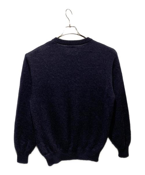WACKO MARIA（ワコマリア）WACKO MARIA (ワコマリア) ウールアクリルモヘアニット ネイビー サイズ:Mの古着・服飾アイテム