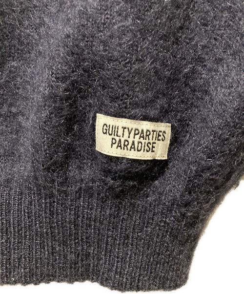 WACKO MARIA（ワコマリア）WACKO MARIA (ワコマリア) ウールアクリルモヘアニット ネイビー サイズ:Mの古着・服飾アイテム