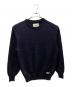 WACKO MARIA（ワコマリア）の古着「ウールアクリルモヘアニット」｜ネイビー