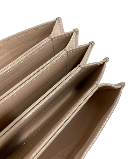 CELINE（セリーヌ）CELINE (セリーヌ) アコーディオ カード ホルダー ピンク×レッドの古着・服飾アイテム