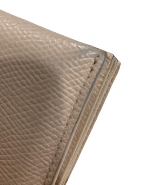 CELINE（セリーヌ）CELINE (セリーヌ) アコーディオ カード ホルダー ピンク×レッドの古着・服飾アイテム