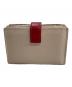 CELINE (セリーヌ) アコーディオ カード ホルダー ピンク×レッド：12000円