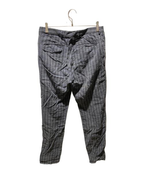 Acne studios（アクネ ストゥディオス）Acne studios (アクネ ストゥディオス) リネン パンツ BOSTON GW CH P グレー サイズ:SIZE 48の古着・服飾アイテム