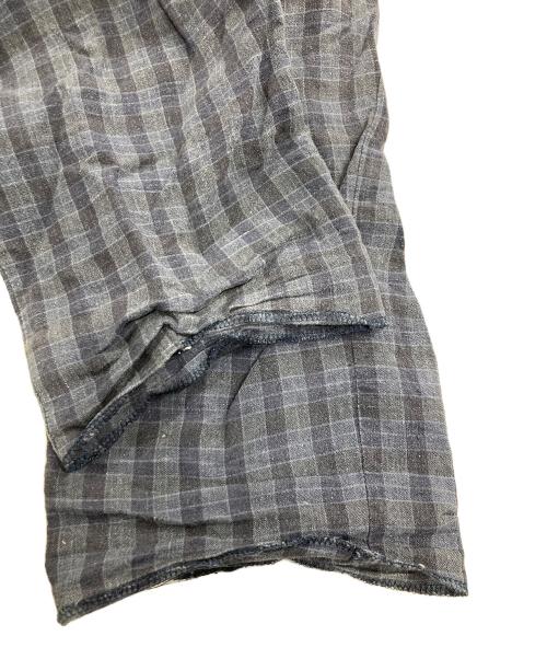 Acne studios（アクネ ストゥディオス）Acne studios (アクネ ストゥディオス) リネン パンツ BOSTON GW CH P グレー サイズ:SIZE 48の古着・服飾アイテム