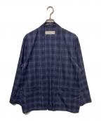 SUN/kakkeサンカッケイ）の古着「ウールジャケット」｜ネイビー