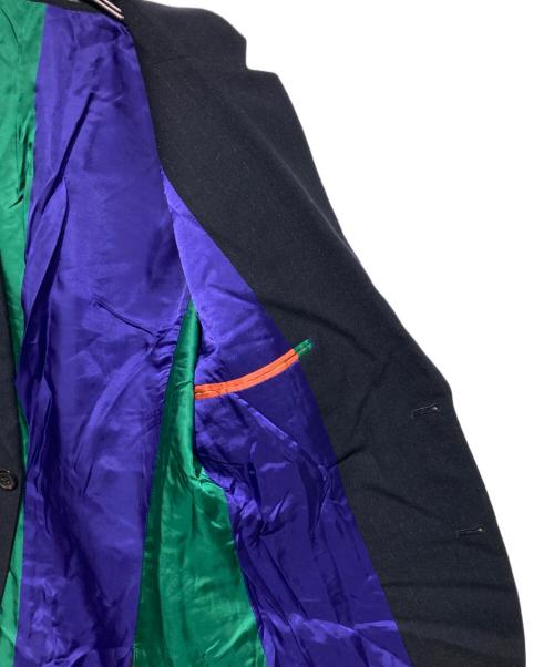 PAUL SMITH（ポールスミス）Paul Smith (ポールスミス) トリムカラー 裏地切替テーラードジャケット ネイビー サイズ:Mの古着・服飾アイテム