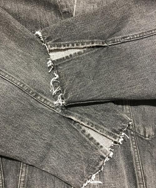 H BEAUTY&YOUTH（エイチ ビューティー&ユース）H BEAUTY&YOUTH (エイチ ビューティー&ユース) BLACK DENIM JACKET（ブラックデニムジャケット） ブラック サイズ:Sの古着・服飾アイテム