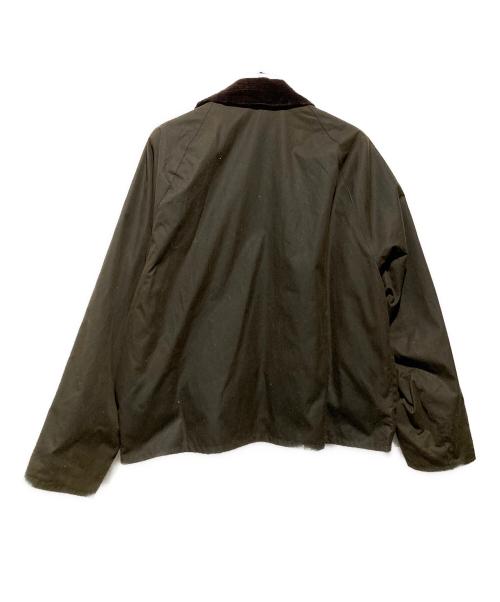 Barbour（バブアー）Barbour (バブアー) TRANSPORT ワックスコットン ショートブルゾン カーキ サイズ:32の古着・服飾アイテム