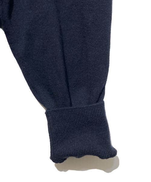 Maison Margiela（メゾンマルジェラ）Maison Margiela (メゾンマルジェラ) カットアウトロングニット ネイビー サイズ:Ｓの古着・服飾アイテム