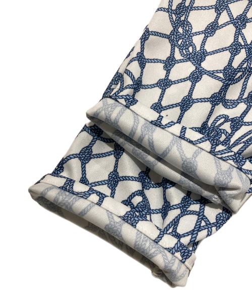 CORCOVADO（コルコバード）CORCOVADO (コルコバード) 総柄ワンピース ブルー サイズ:38の古着・服飾アイテム