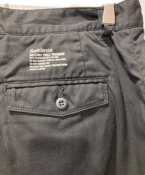 FreshService（フレッシュサービス）FreshService (フレッシュサービス) コットン ポリエステル パンツ ブラック サイズ:Mの古着・服飾アイテム