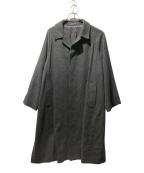 Graphpaperグラフペーパー）の古着「Gently Wool Oversized Coat」｜グレー