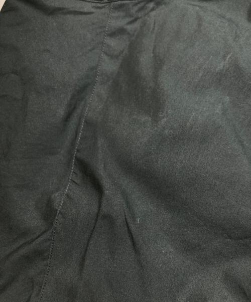 Graphpaper（グラフペーパー）Graphpaper (グラフペーパー) Broad L/S Oversized Band Collar Shirt バンドカラー シャツ ブラック サイズ:2の古着・服飾アイテム