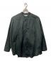 Graphpaper（グラフペーパー）の古着「Broad L/S Oversized Band Collar Shirt バンドカラー シャツ」｜ブラック
