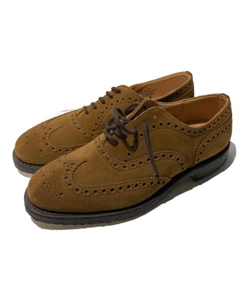 CHURCH'S（チャーチ）CHURCH'S (チャーチ) スウェードウィングチップシューズ ブラウン サイズ:8.5の古着・服飾アイテム