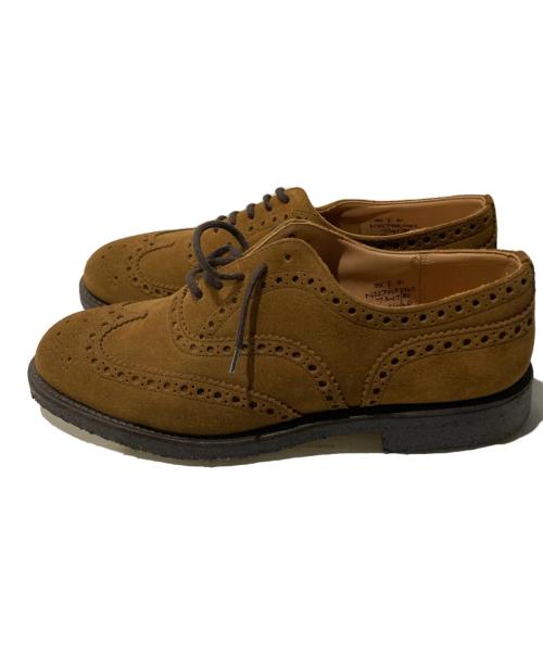 CHURCH'S（チャーチ）CHURCH'S (チャーチ) スウェードウィングチップシューズ ブラウン サイズ:8.5の古着・服飾アイテム