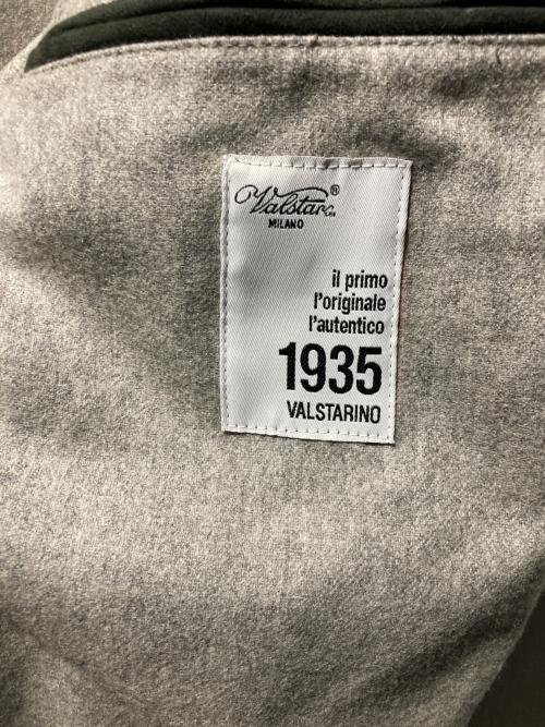 valstarino（ヴァルスタリーノ）valstarino (ヴァルスタリーノ) Valstar Jacket スウェード ゴートレザー切替ジャケット グレー サイズ:50の古着・服飾アイテム