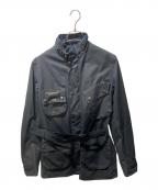 Barbour×BEAMS Fバブアー×ビームスエフ）の古着「INTERNATIONAL インターナショナル オイルドコットンジャケット」｜ネイビー