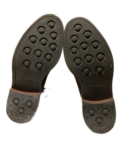 Crockett & Jones（クロケット＆ジョーンズ）Crockett & Jones (クロケット＆ジョーンズ) SHIPS (シップス) スウェード切替ブーツ ブラウン サイズ:7Eの古着・服飾アイテム